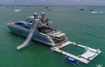 100 foot yacht rental miami