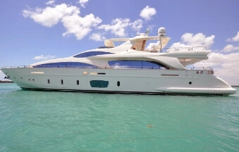100 foot yacht rental miami