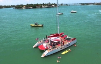 birthday party on yacht