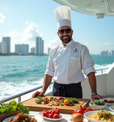 Prime Luxury Rentals - Private Chef Onboard Experience
