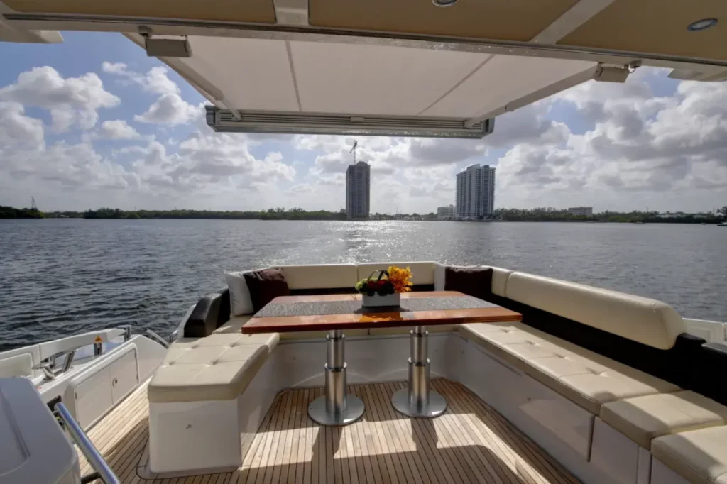 Prime Yacht Rentals Miami - 55′ Azimut Huck Faters