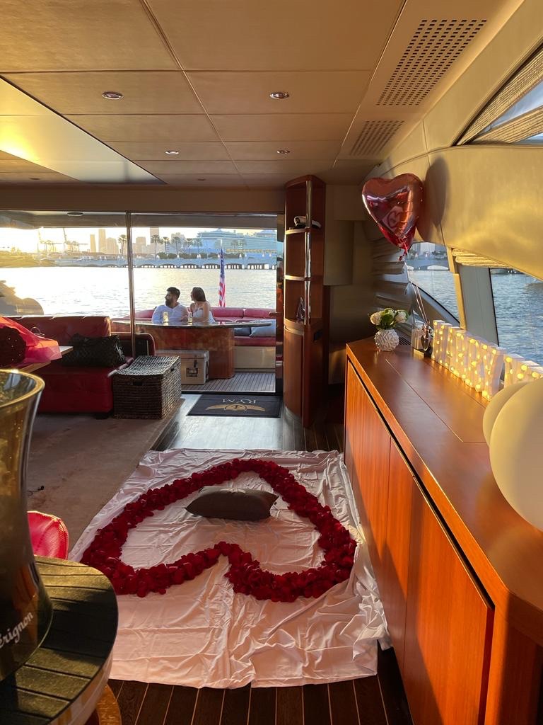 Prime Luxury Rentals - Celebrate Valentine’s Day on a luxury yacht in Miami!