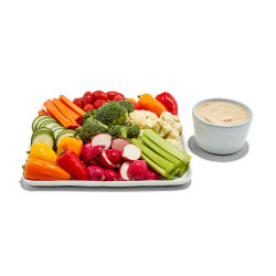 Prime Luxury Rentals - Vegetable Crudités with Hummus