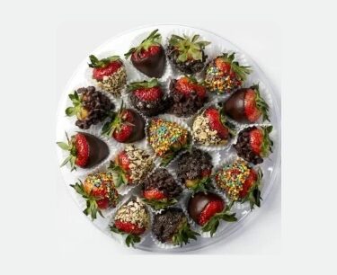 Prime Luxury Rentals - Chocolate Covered Strawberry Platter