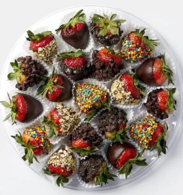 Prime Luxury Rentals - Chocolate Covered Strawberry Platter