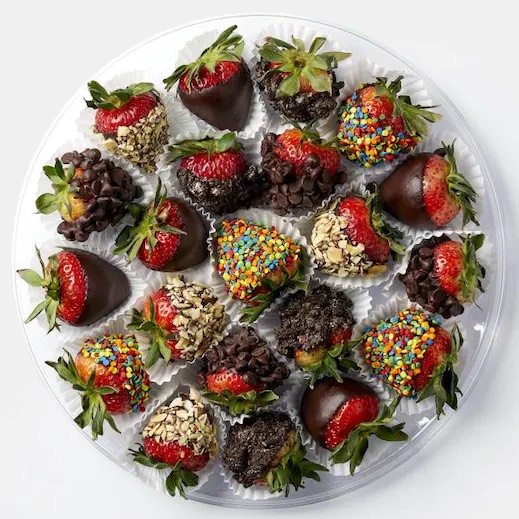 Prime Luxury Rentals - Chocolate Covered Strawberry Platter