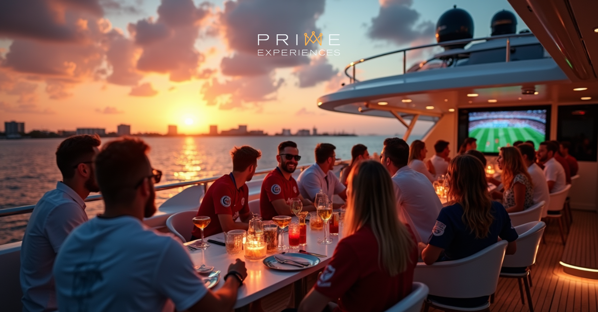 Prime Luxury Rentals - Experience the FIFA Club World Cup 2025 in Miami Like Never Before — Aboard a Luxury Yacht